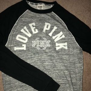 Grey VS PINK sweatshirt